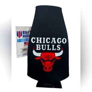 Chicago Bulls 12 Oz Bottle Hugger 2 sided Design